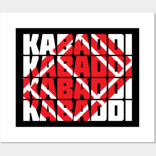 Kabaddi Court Stamp Posters and Art